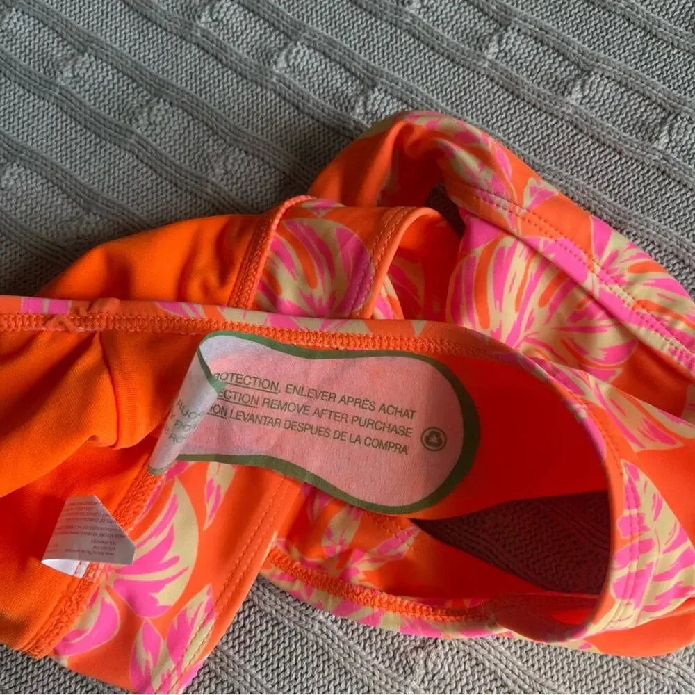 Ninety-Nine Girls Juniors Tropicalia Banded Hipster Swim Bottom Sz XL